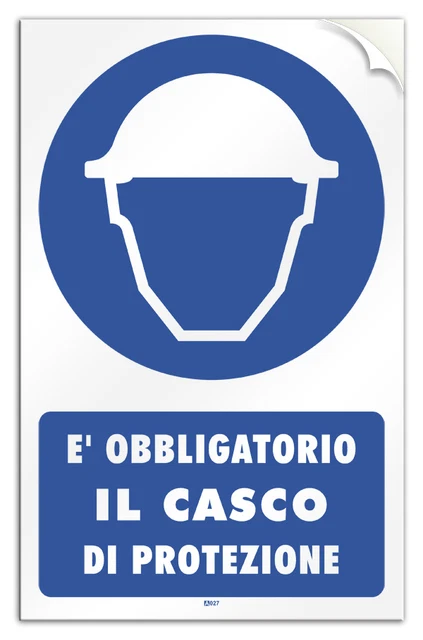 Cartello E Obbligatorio Usare I Mezzi Di Protezione In Dotazione A Ciascuno 3 - Foto 4