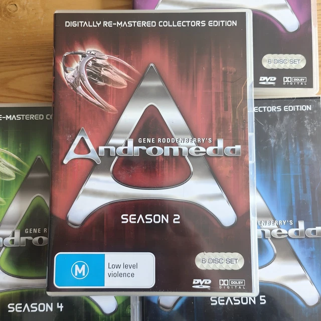 ANDROMEDA DVD TV Series Seasons 2 3 4 5 DVD Region All Collectors ...