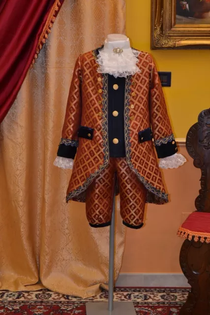 Abito Storico Costume di Scena Abito d'Epoca bambino 1700