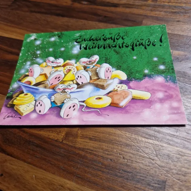 Diddl Weihnachtspostkarte Nr. 78a