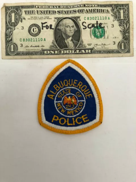 Albuquerque New Mexico Police Patch Un-sewn great condition