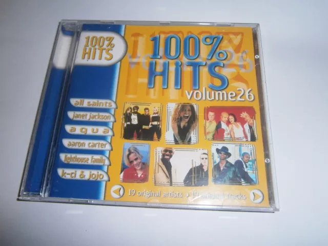 100% Hits Volume 26 CD - COMPILATION VARIOUS ARTISTS 20 TRACKS - FREE POST