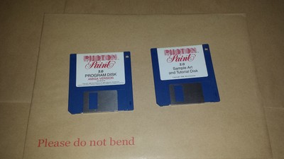 A3000 A1200 A4000 A2000 Deluxe PAINT III-software Amiga A500 A1000 non testato 