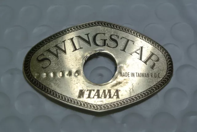 TAMA SWINGSTAR Badge for YOUR SNARE DRUM TOM FLOOR BASS & SET! M829