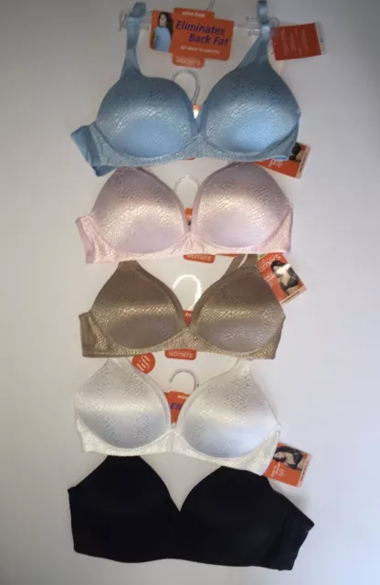 WARNER'S 1375 BRA Wire Free With Lift Eliminates Back Fat New With Tags HTF  $58.00 - PicClick