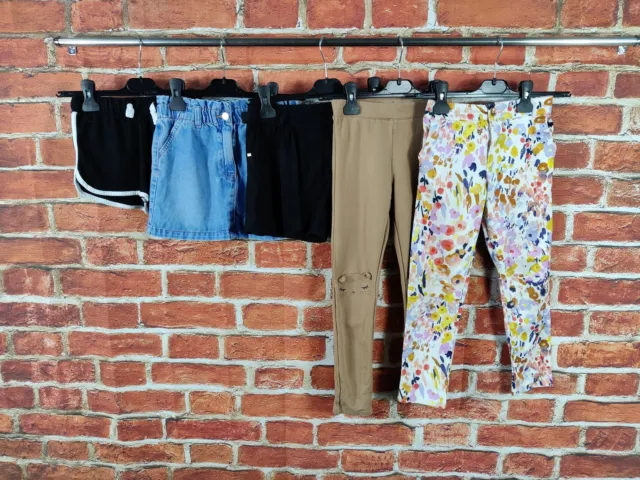 Girls Bundle Age 7-8 Years Zara H&M M&S Next Shorts Trousers Denim Skirt 128Cm