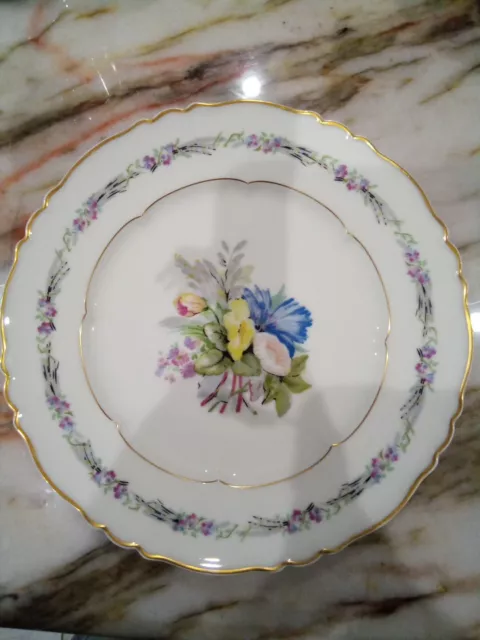 Replacement Vintage Haviland Morning Glory 10" Dinner Plate - Solange Patry-Bie