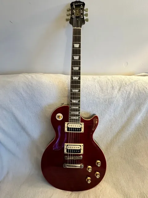 Epiphone Les Paul Ltd Edition Slash Rosso Corsa with Hard Case