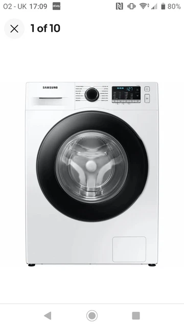 Samsung ww80ta046ae freestanding discount washing machine