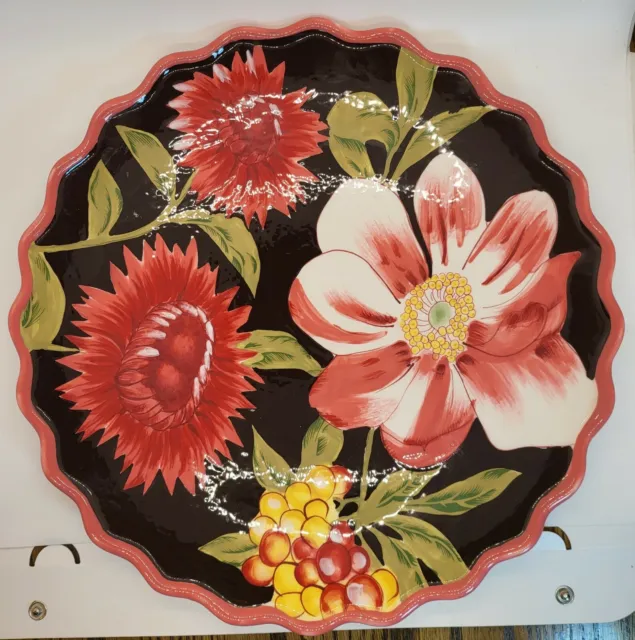 https://www.picclickimg.com/OM4AAOSwnpRiROYo/April-Cornell-Black-Floral-Platter-13-Diameter.webp