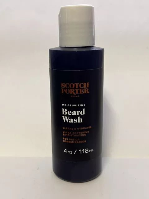 Scotch Porter Moisturizing Beard Wash 4 oz. - NEW (1)