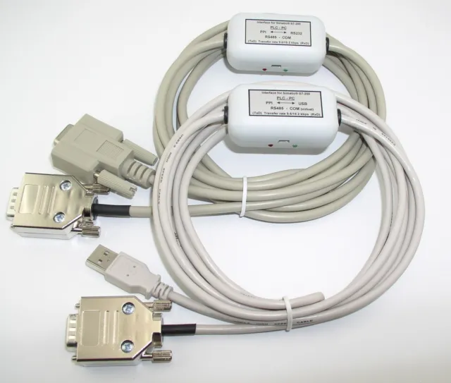 PPI  Programmierkabel  (USB oder RS232) für Siemens Simatic PLC S7-200