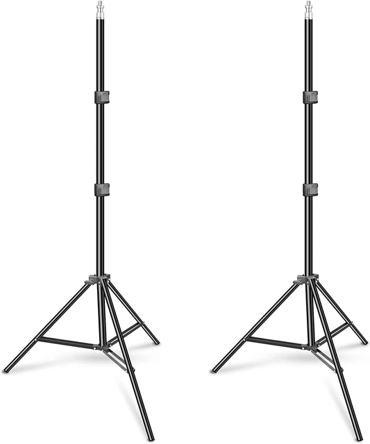 Soportes de luz de aluminio de alta resistencia soporte de fotografía ajustable EMART 2