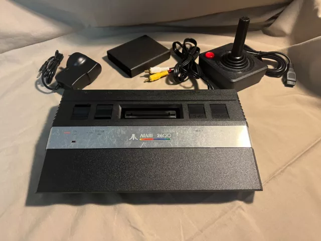 Atari 2600 JUNIOR RESTORED AV (RCA) Modification Vintage Retro Gaming FREE POST