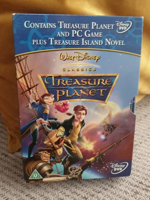 Treasure Planet Disney DVD + PC Game and Novel Box Set UK PAL Region 2