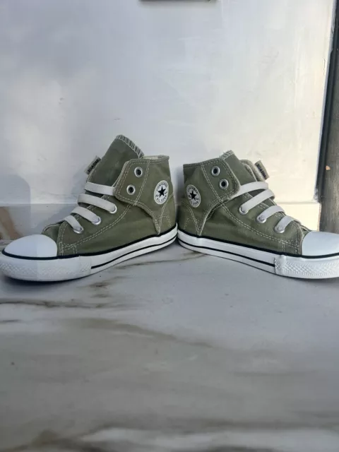 CONVERSE FILLE KAKI Avec Scratch EUR 12 00 PicClick FR