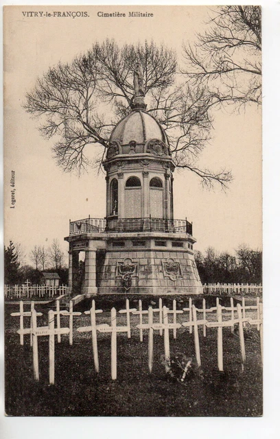 VITRY LE FRANCOIS - Marne - CPA 51 - Le cimetiere militaire