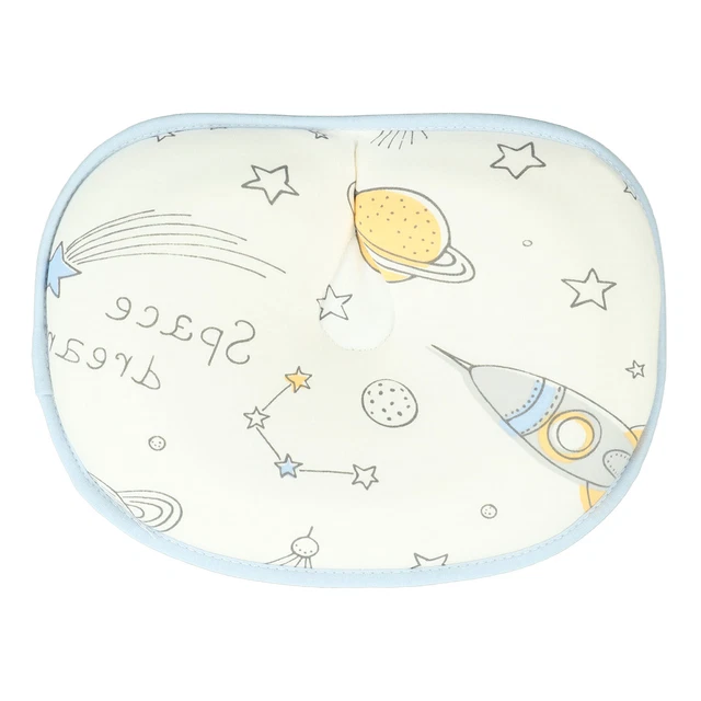 (Spazio)Baby Arch Pillow Infant Sleeping Pillow Shaper Cartoon Traspirante