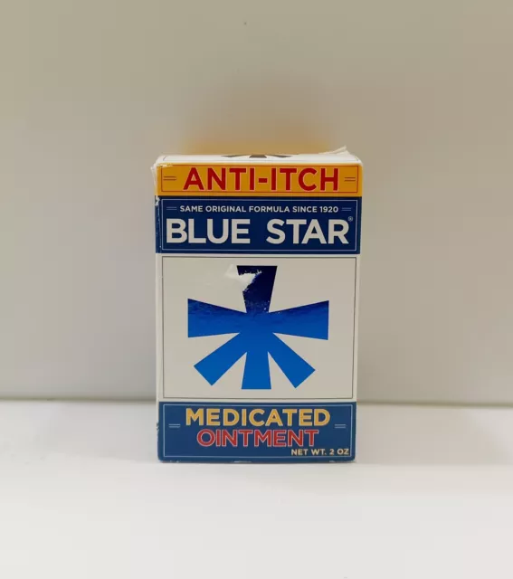 Blue Star Anti-Itch Medicated Ointment, 2oz - Exp 09/2025