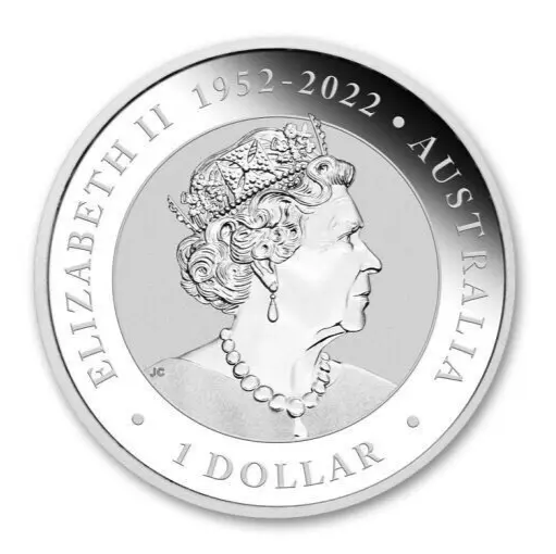 2023 Australia Emu BU 1 oz .999 Silver Coin in Perth Mint Capsule 2