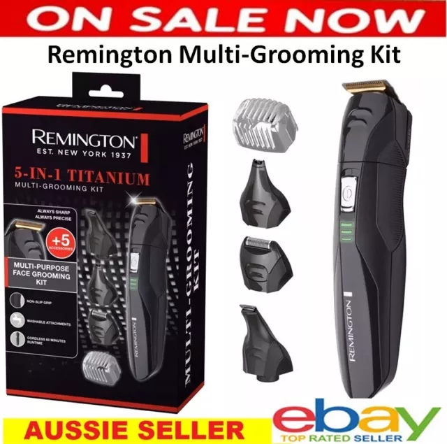 Remington Beard Trimmer Cordless Body Shaver Hair Clipper Multi- Groomer Trim