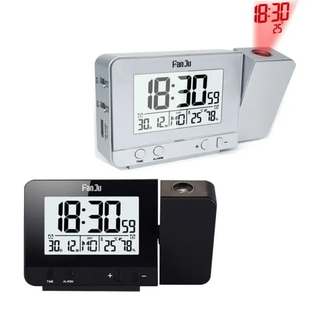 mirror LED radio alarm clock Digital Digital mirror LED radio alarm clock Re