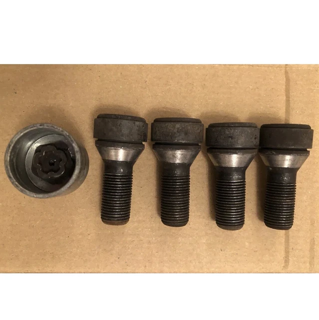 BMW MINI R55 R56 One Cooper S Genuine Set Of Locking Wheel Nuts Bolts