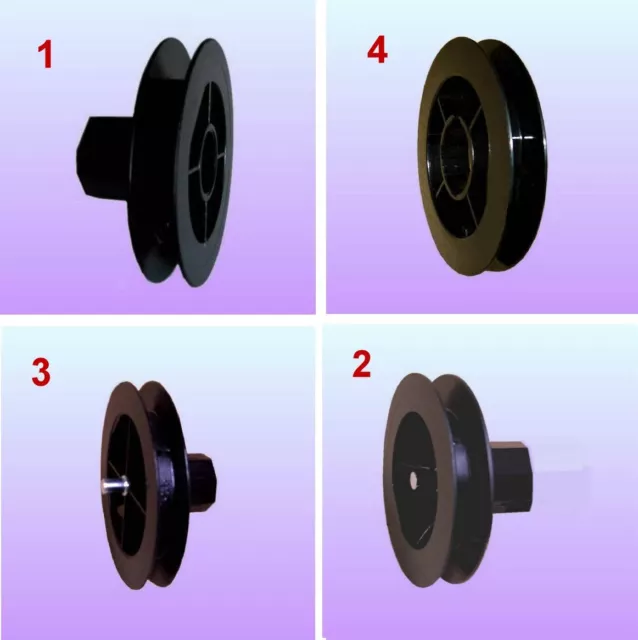 Mini Gurtscheibe f Acht-kant SW40 Stahlwelle oder Rund Welle Rollladen Rolladen