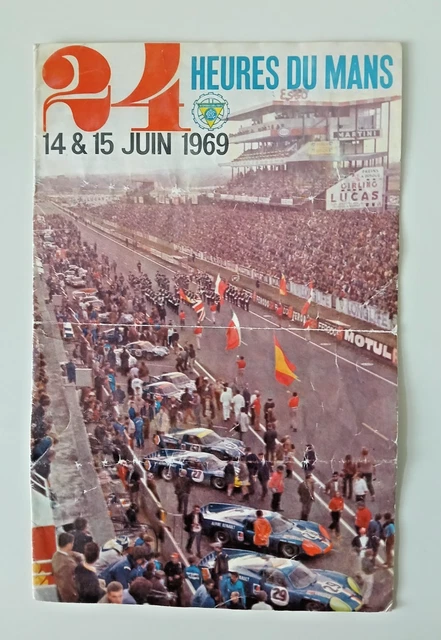 24 heures du mans .michel Bollee Archives D Un Passionné 1960-1969 Réf