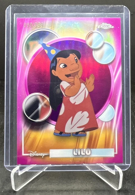 2026 TOPPS CHROME Disney Lilo Magenta Refractor 096/399 #149 $2.81