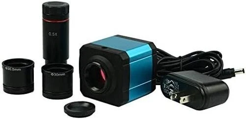 HAYEAR 14MP HDMI 1080P HD USB Digital Industrial Microscope Camera TF Card Video