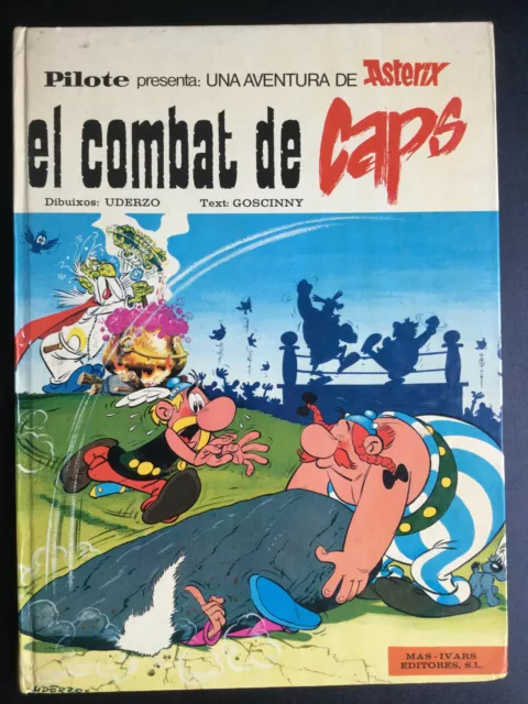 Asterix Combat des Chefs en Catalan - Mas-Ivars Première Edition EO - Bon Etat