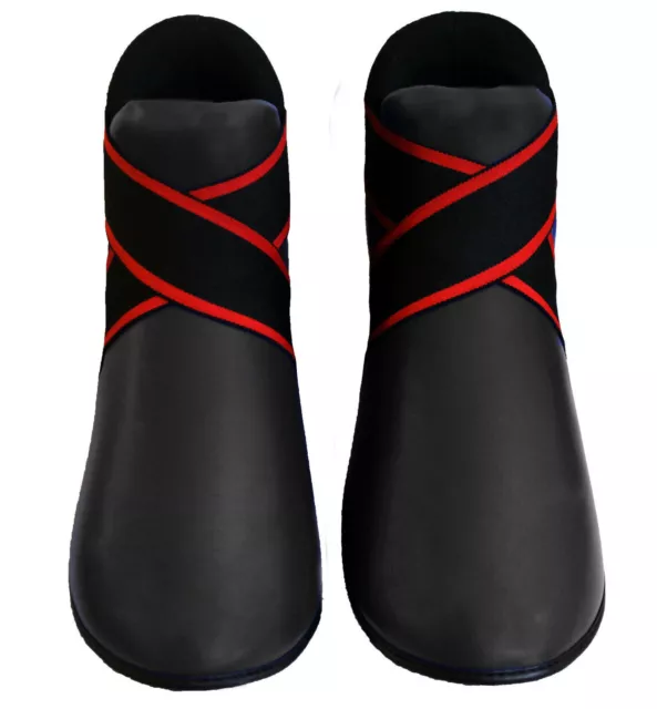 Semi Contact Kick Boxing Cut Boots Taekwondo Martial Arts Sparring Shoes Kombat