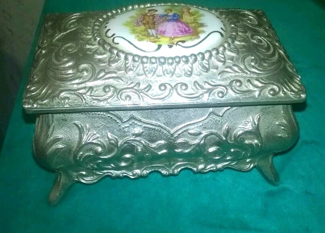 Spilla Vintage Firmata JJ Jonette, Splendida Spilla In Peltro - Foto 4