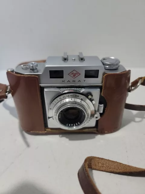 RARE Vintage Agfa Karat Camera Prontor SVS 1:2.8/50