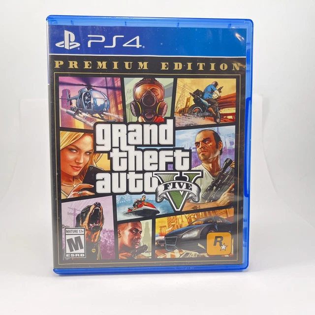 GRAND THEFT AUTO V Premium Edition (Sony PlayStation 4) PS4 CIB