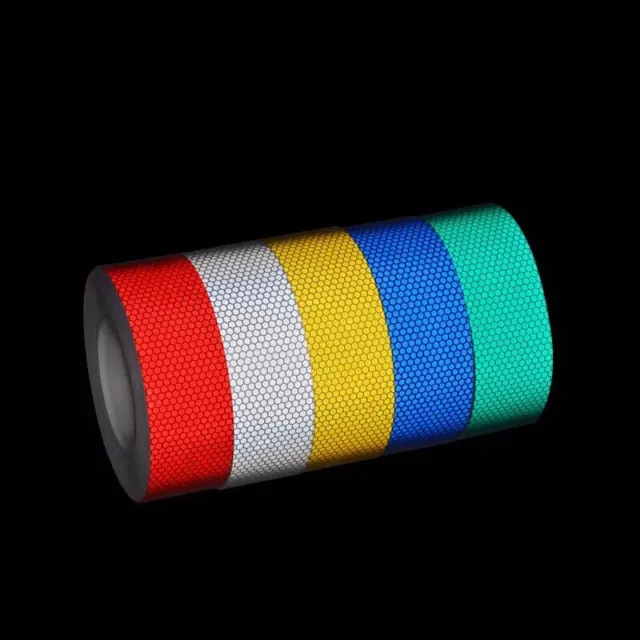 High Intensity Reflective Tape DIY Vinyl Self-Adhesive Safety Warning Tape