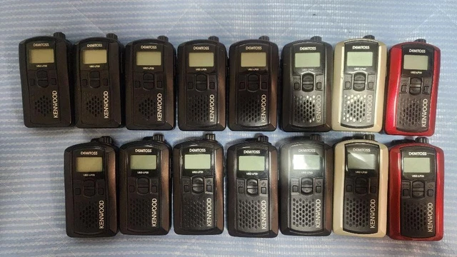【ほぼ新品2個】KENWOOD UBZ-M31E DEMITOSS mini KENWOOD DEMITOSS MINI UBZ-M31 Transceiver As Is. $186.07
