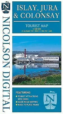 Nicolson Tourist Map Islay and Jura 9781912046003 - Free Tracked Delivery