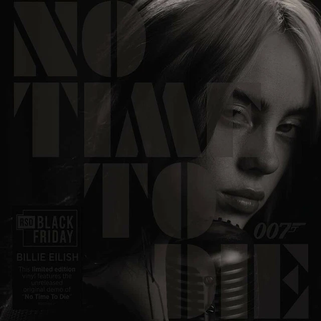 BILLIE EILISH No Time to Die 7" LIMITED EDITION SINGLE VINYL 2021 RSD BF SEALED