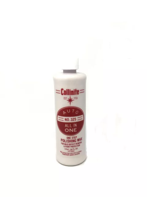 Collinite 325 All In One, One Step Polishing Wax - 473ml, Mild Defect Removal