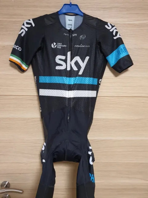 maillot cycliste vélo ROCHE maillot porté worn jersey radtrikot team SKY