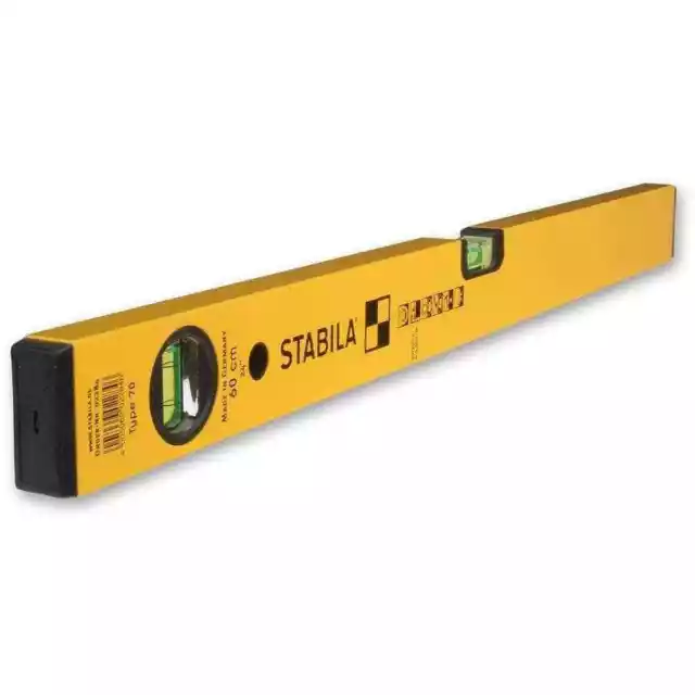 Stabila 70/80 800mm 2-Vial Spirit Box Level