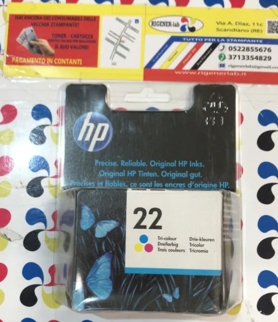 HP N22 C9352A Cartuccia Originale Colore DESKJET 310 3910 3918 3920 VEDI DESCR.