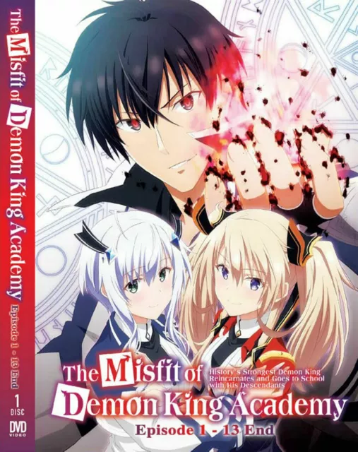 DVD ANIME THE Misfit Of Demon King Academy Season 1+2 (Part 1) :1