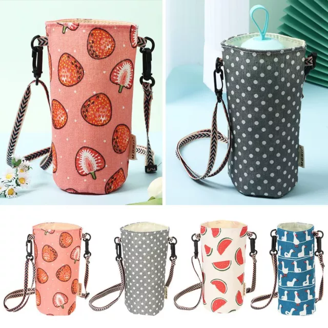 Tote Bag Carrier Portable Cup Sleeve Beverage Bag Water Bottle Bag Mug Holder