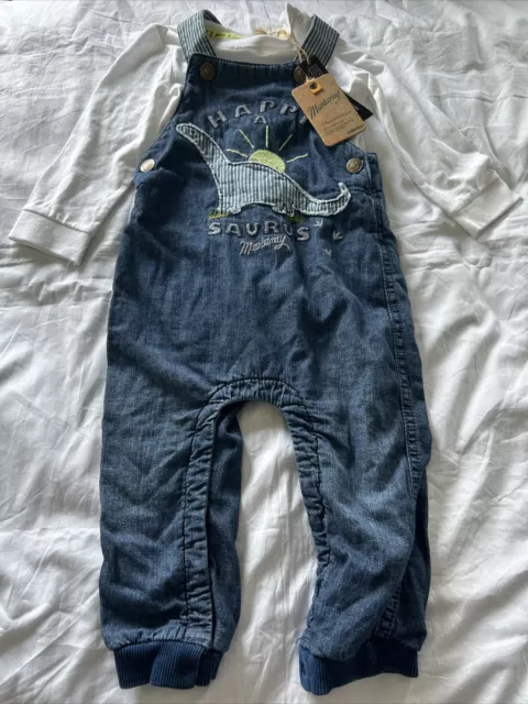 Mantaray Boys Dungarees 12-18months