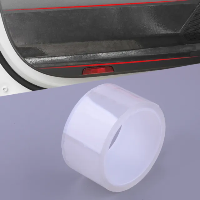 Clear Protector Sill Cover Car Door Plate Sticker Bumper Body Anti Scratch Strip