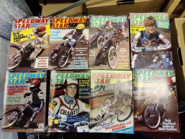 Speedway Star Magazine 1986 Complete (52 issues) Collectible Vintage