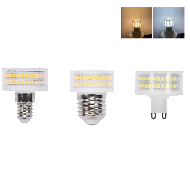 1X 10X G9 E14 E27 Keramik Mini LED Maisbirnen 52LEDs 2835 SMD Pilzlampen